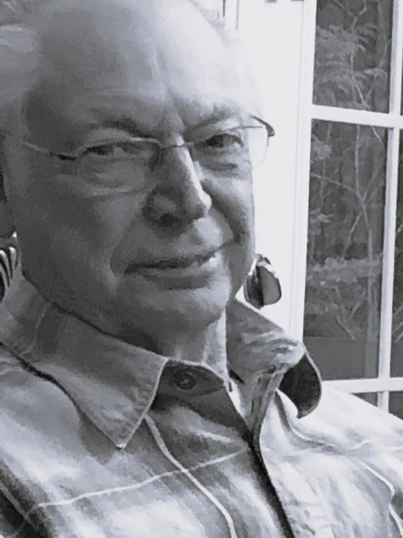 Cliff Johnson in his later years, smiling